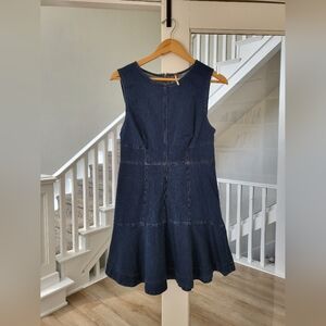 Free People Denim Mini Dress